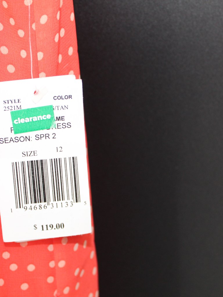 Taylor Sleeveless Halter Neck Polka Dot Dress Nwt Sz 12 Midi — image 6 of 8